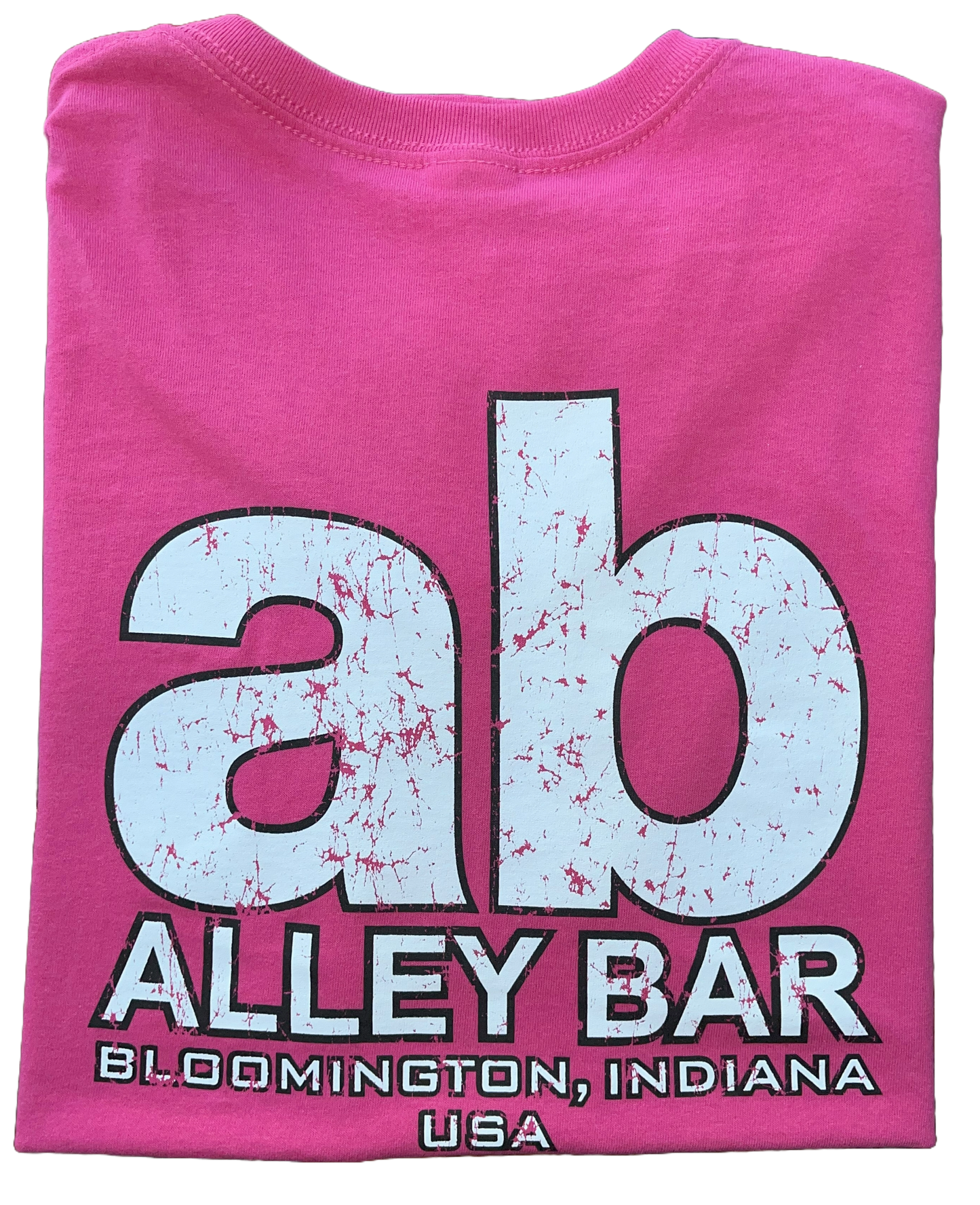 AB Short Sleeve V-neck - Pink